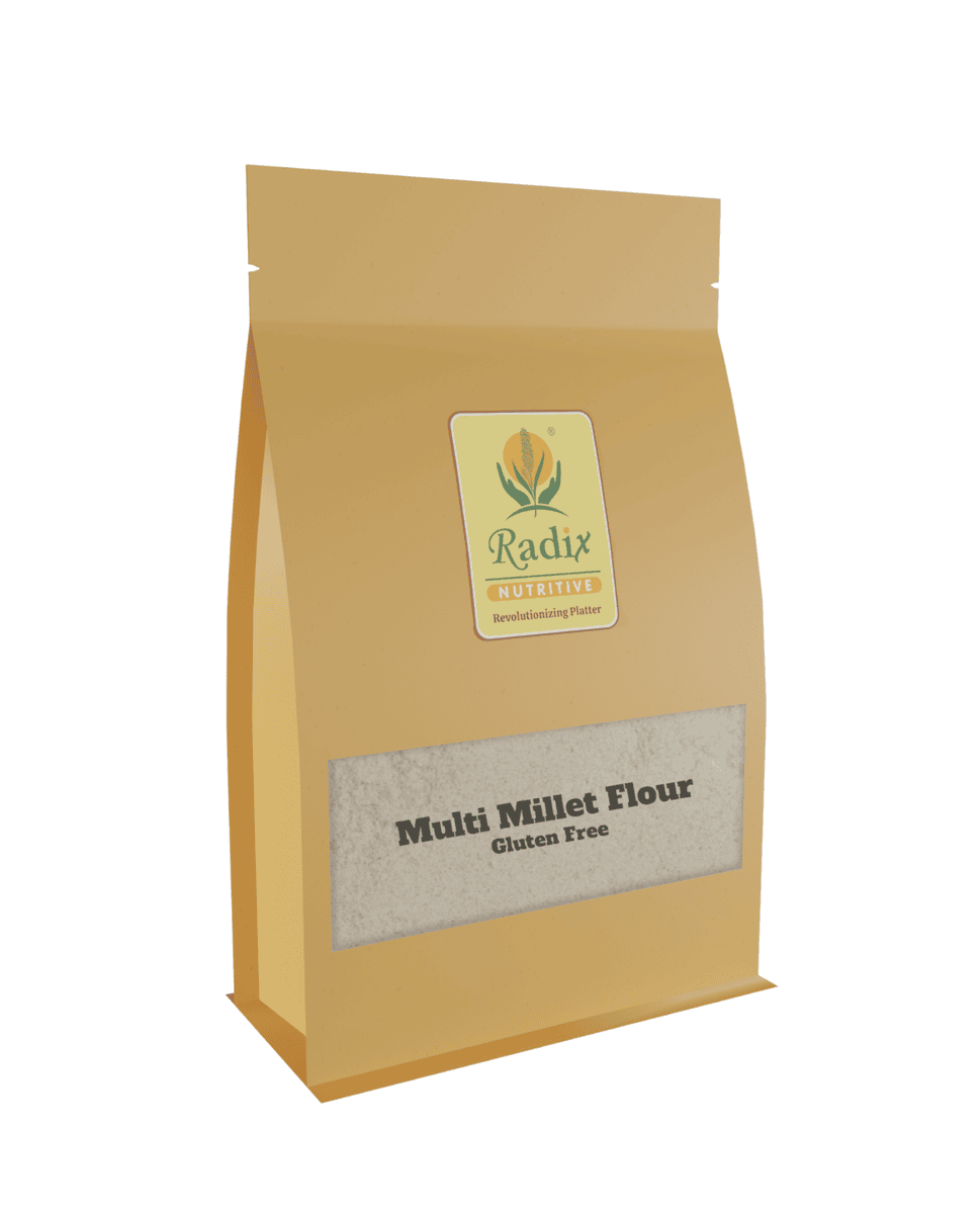 Multi Millet Flour | Low GI | Gluten Free | Radix Nutritive®